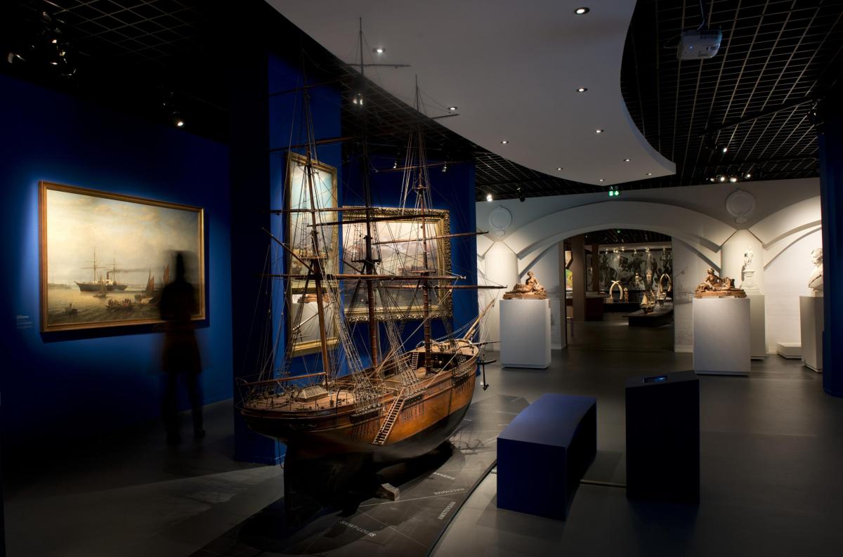 Exposition sur Bordeaux comme port mondial entre 1800 et 1939